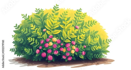 Bunch of flowerplants  photo