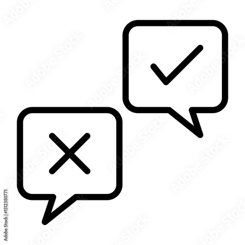 conversation line icon