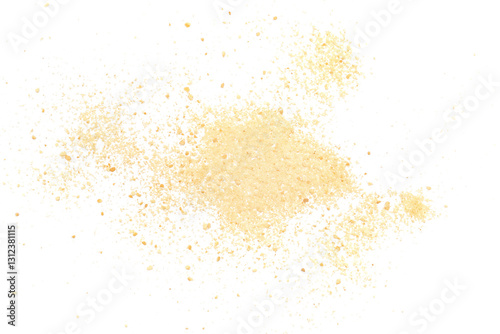 Wallpaper Mural Pile biscuit crumbs flying, isolated on white background and texture	 Torontodigital.ca