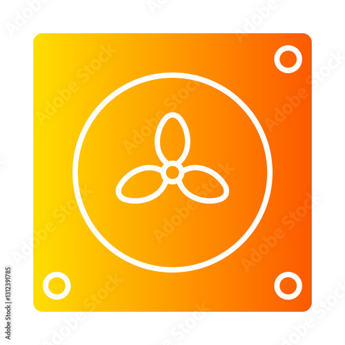 air cooler gradient icon