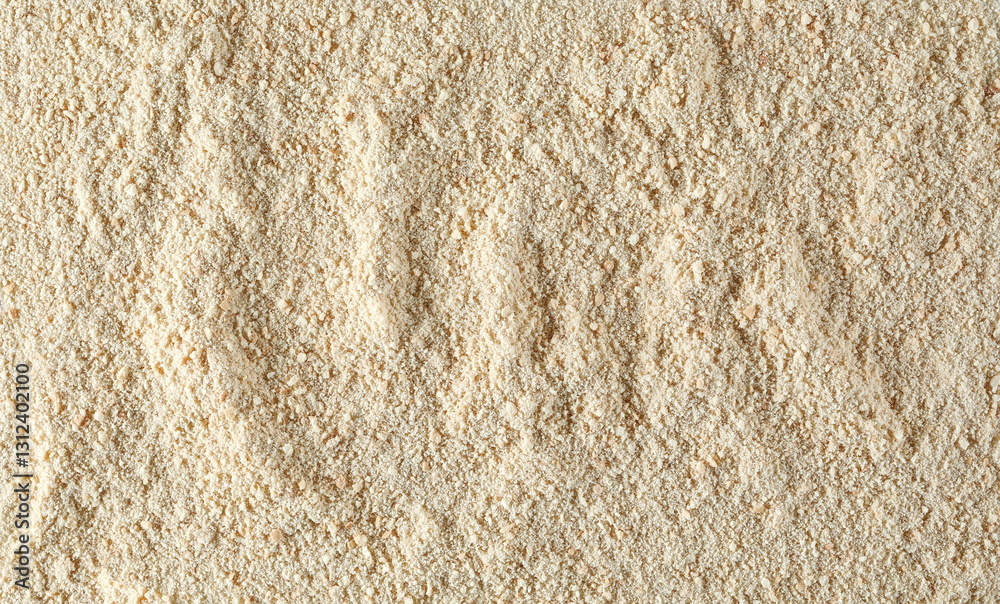 Pile biscuit crumbs background and texture Pile biscuit crumbs background and texture