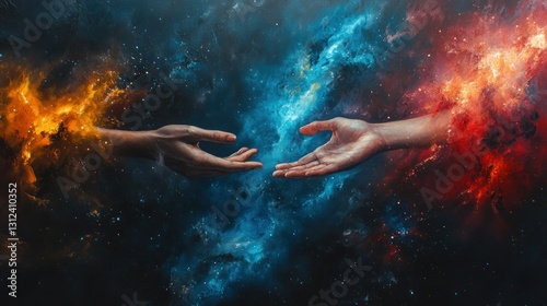 Reaching Hands Across Cosmic Divide