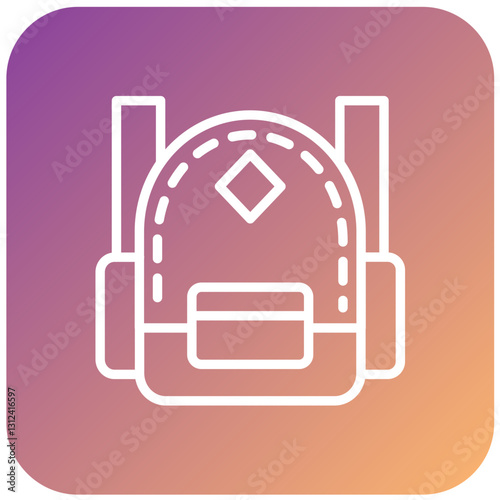 Vector Design Bagpack Icon Style