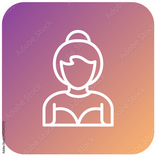 Vector Design Bride Icon Style