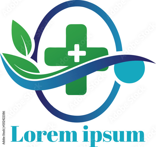 Pharmaceutical and Healthcare Logo Concept