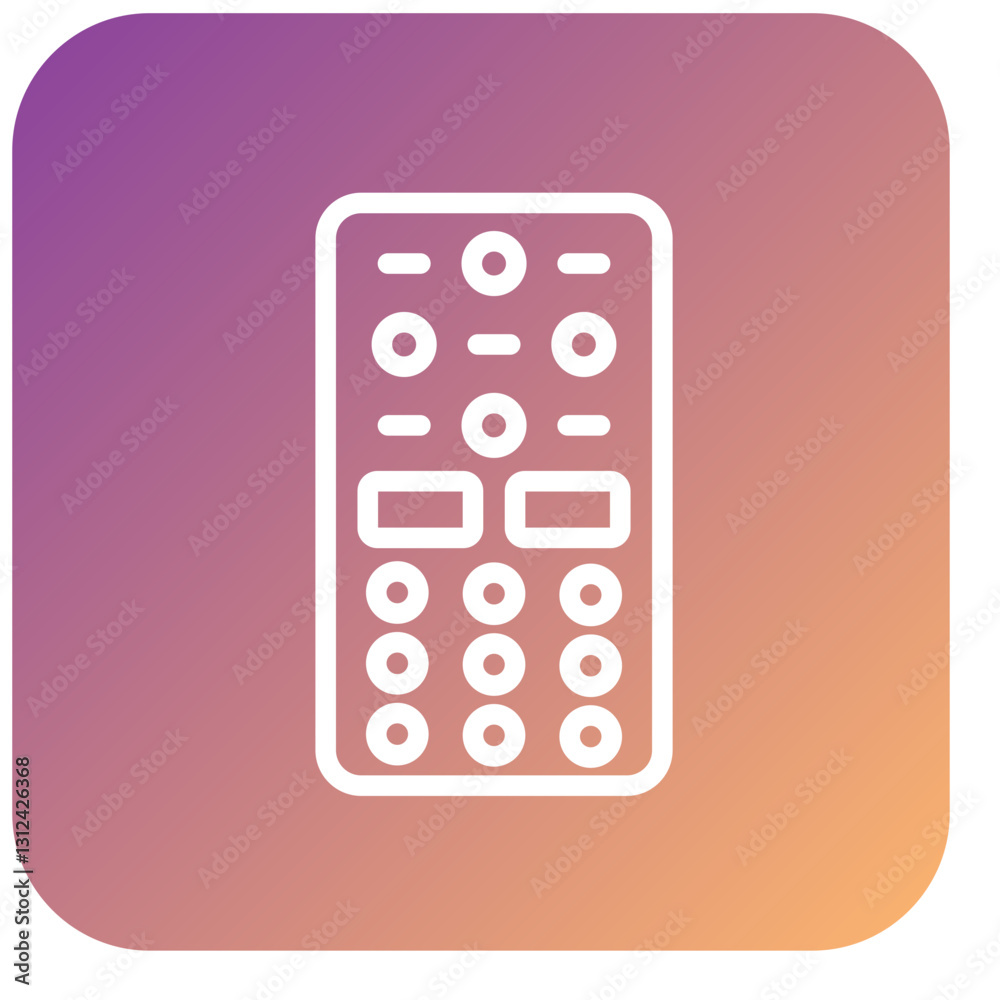 Vector Design Remote Control Icon Style Vector Design Remote Control Icon Style