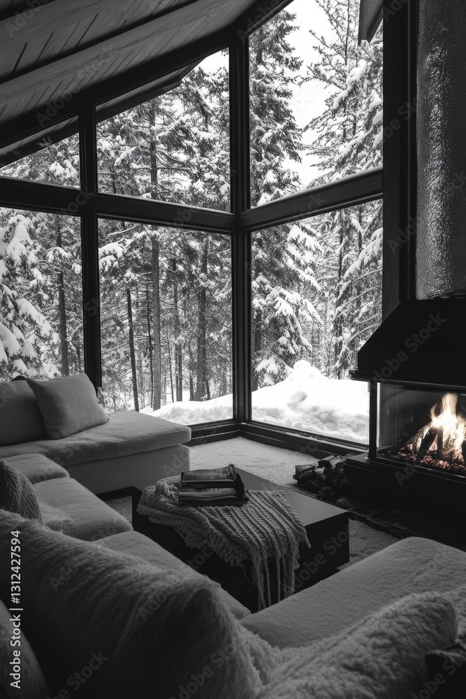 Fototapeta premium Cozy Living Room