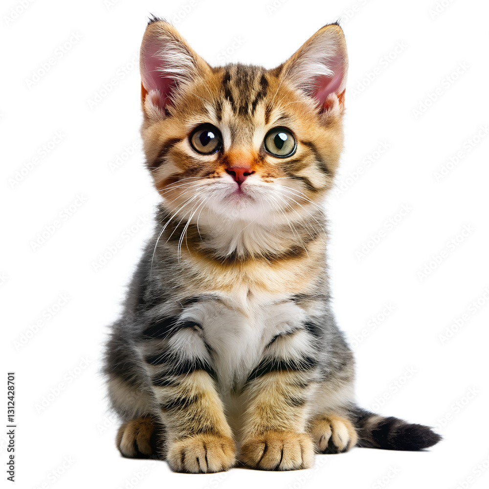 a beautiful cute cat , isolated on white background a beautiful cute cat , isolated on white background
