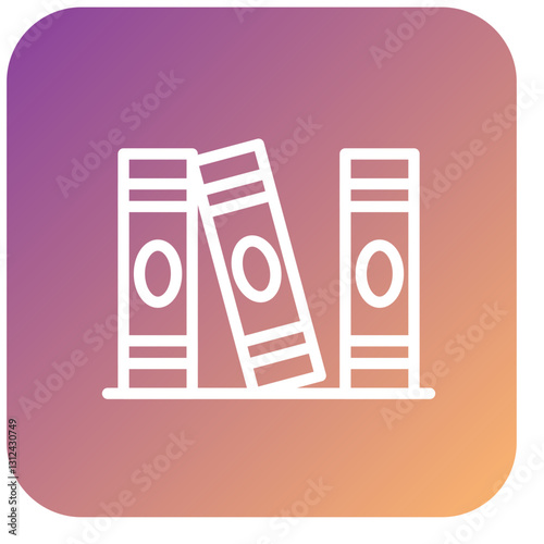 Vector Design Binders Icon Style