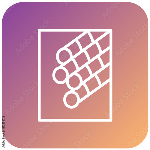 Rebar Vector Design Icon Style