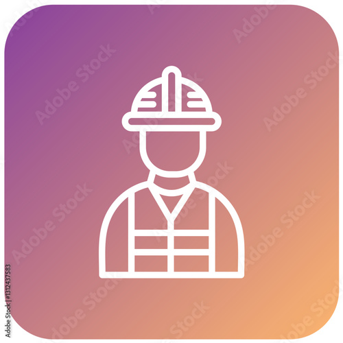 Site Manager Vector Design Icon Style