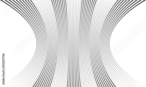 abstract trendy black white gradient edgy squeeze line pattern perfect for background.