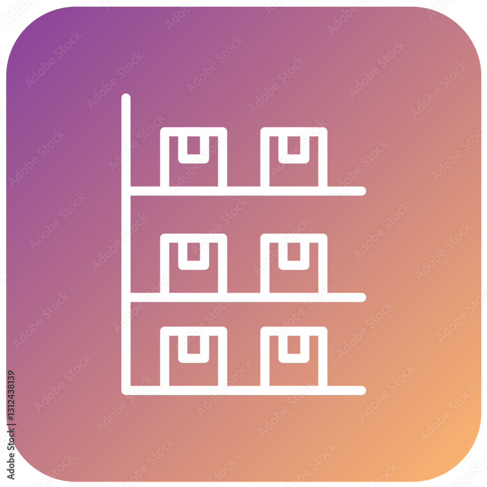 Inventory Vector Design Icon Style