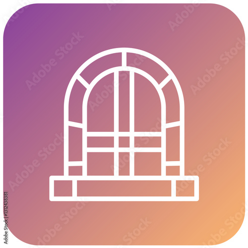 Dungeon Vector Design Icon Style