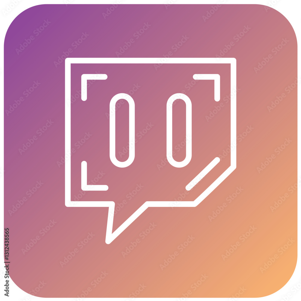Twitch Vector Design Icon Style Twitch Vector Design Icon Style