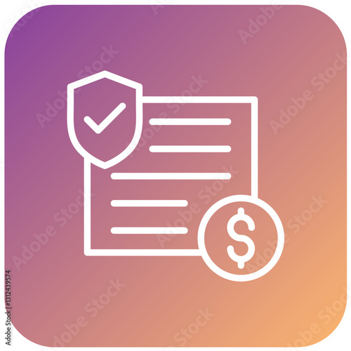 Liability Vector Design Icon Style