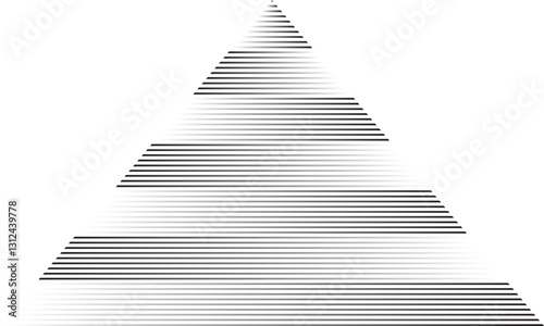 abstract trendy black white gradient edgy triangular line pattern perfect for background.