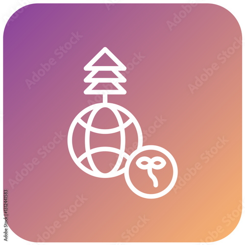 Eco Warrior Vector Design Icon Style
