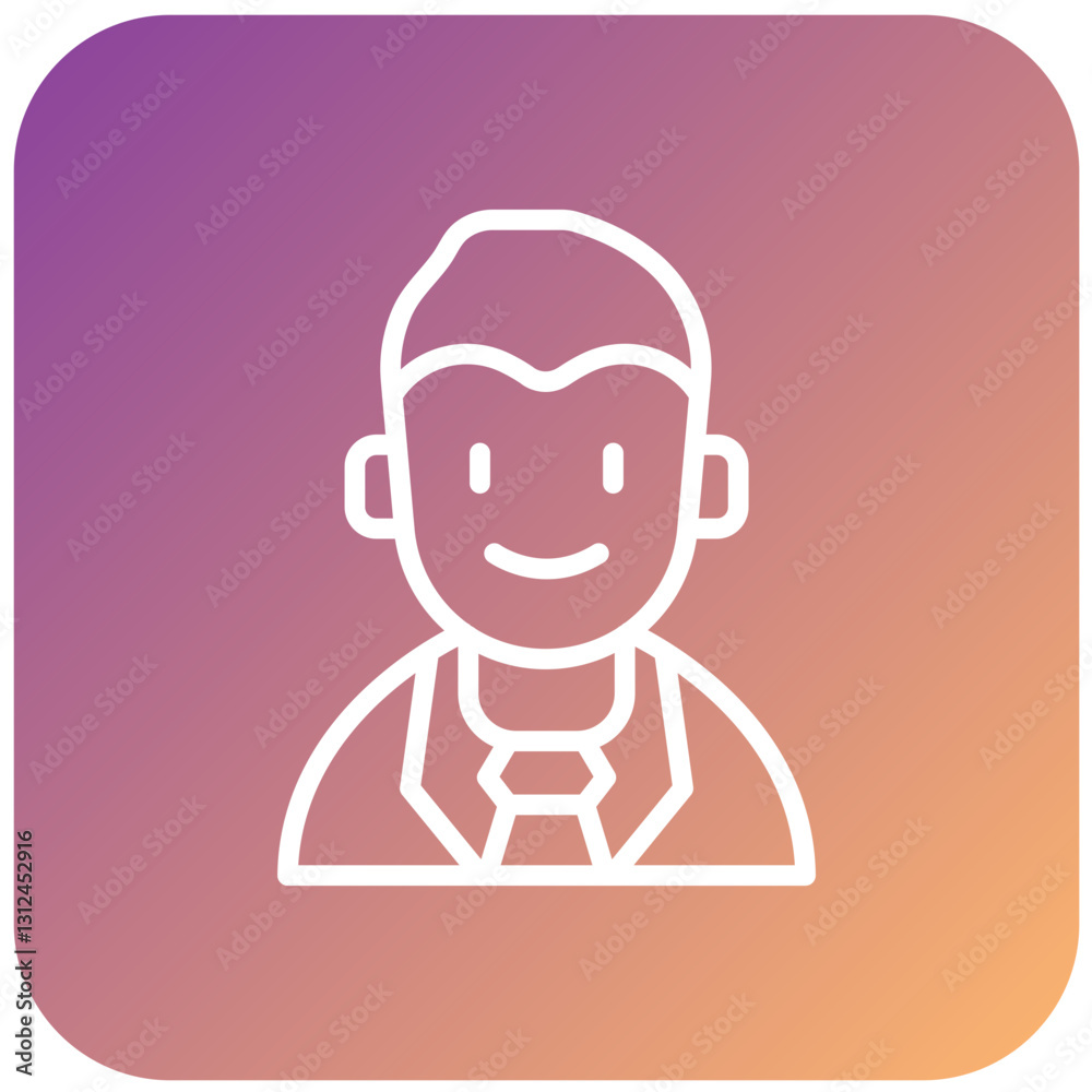 Vector Design Character Male Icon Style Vector Design Character Male Icon Style