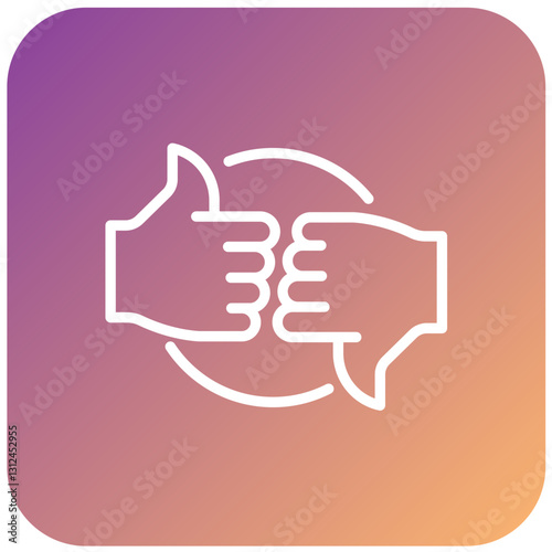 Vector Design Criticism Icon Style