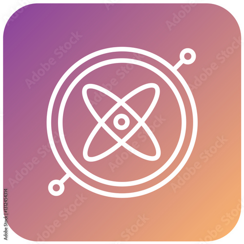 Vector Design Gyro Icon Style