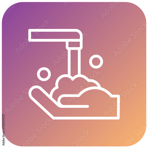 Vector Design Hand Washing Icon Style