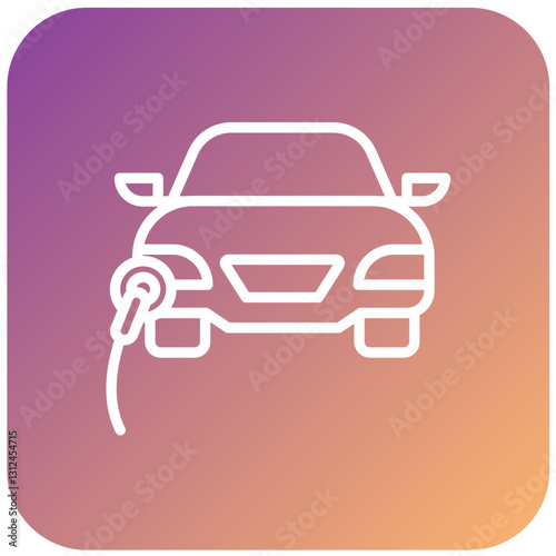 Vector Design Headlight Restoration Icon Style