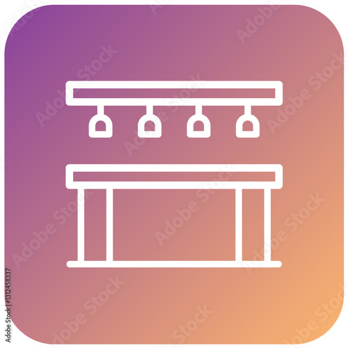 Vector Design Bar Counter Icon Style