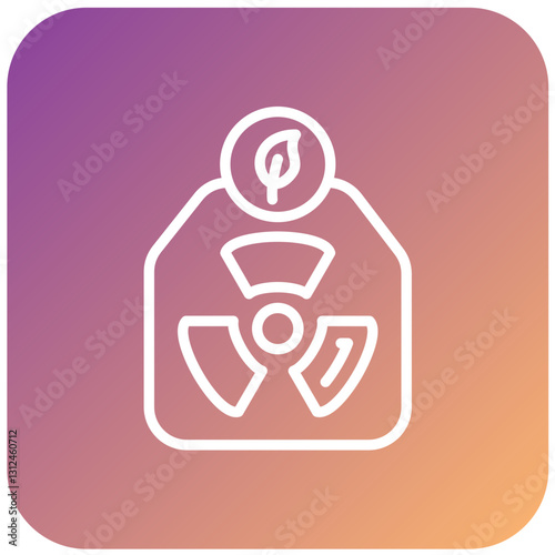 Vector Design Hazardous Icon Style