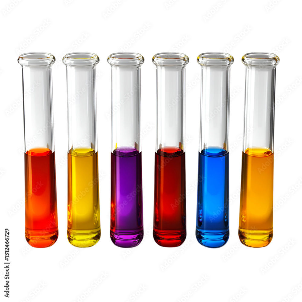 Colorful liquids in test tubes science experiment lab research Colorful liquids in test tubes science experiment lab research