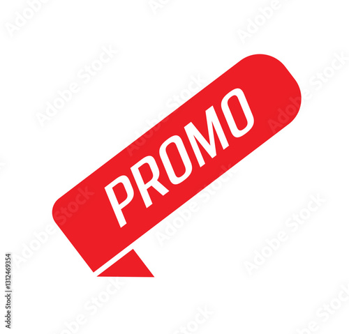 promo text information sign	
