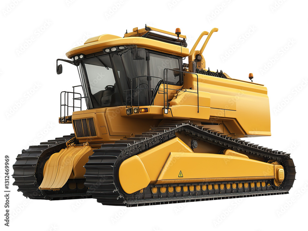 Fototapeta premium harvester machine
