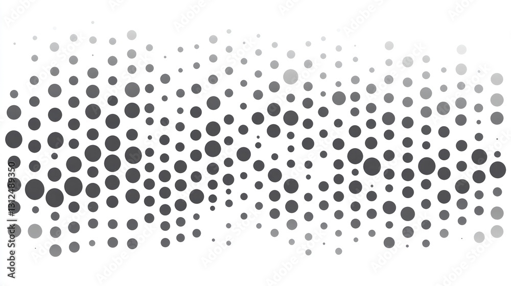 Abstract Gray Scale Halftone Dot Pattern Background Design Abstract Gray Scale Halftone Dot Pattern Background Design