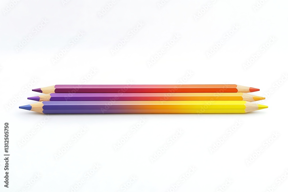 Vibrant Gradient Pencils Vibrant Gradient Pencils