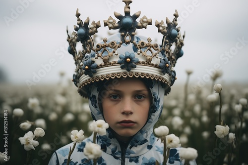 Little king of the cotton field