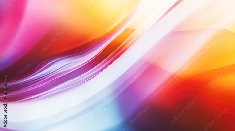 Vibrant abstract light waves creating colorful motion and energy Vibrant abstract light waves creating colorful motion and energy