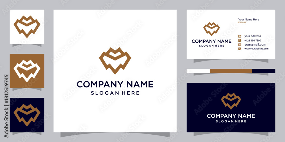 letter m with mountain logo icon design vector design template inspiration letter m with mountain logo icon design vector design template inspiration