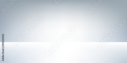 Abstract background should feature a white, limbo space studio illustration modern