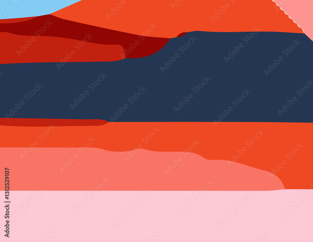 Naklejka premium Red Background, Red Abstract Background, Red and Orange Texture for any Graphic Design work, Bright Background, Orange wallpaper . minimalist designs and sophisticated add depth to your design works,