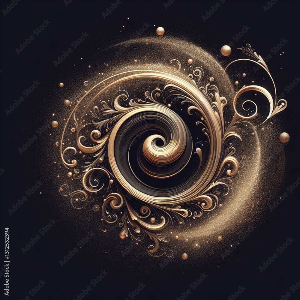 Digital abstract background with AI. A concept for modern technology, computers and artificial intelligence.