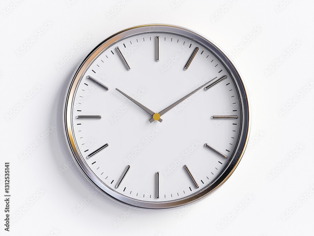 Polished Minimalist Eco Wall Clock for Modern Interior Decor Polished Minimalist Eco Wall Clock for Modern Interior Decor