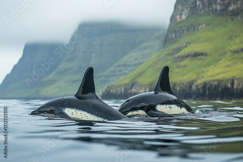 A porpoise swimming in Scot...