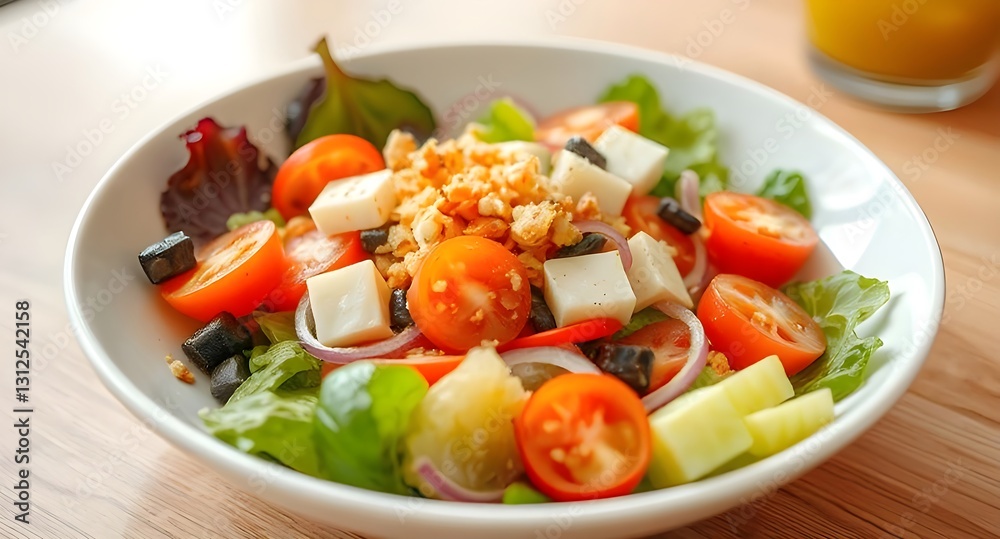 fresh vegetable salad