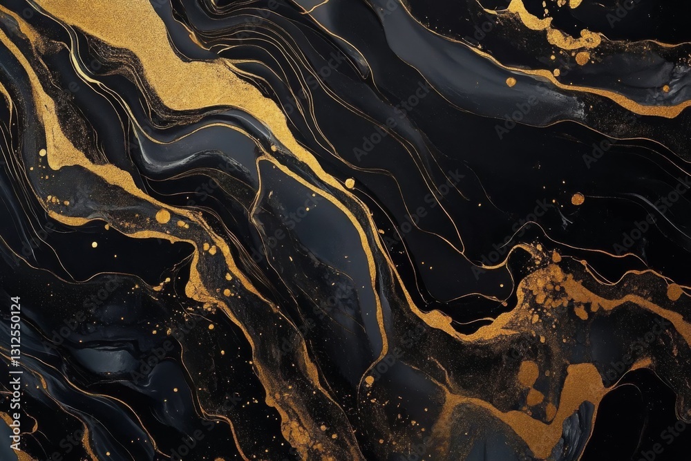 Black and Gold Abstract Fluid Art Swirling Marble Texture, Acrylic Pouring, Luxury Design Abstract art, gold texture Black and Gold Abstract Fluid Art Swirling Marble Texture, Acrylic Pouring, Luxury Design Abstract art, gold texture