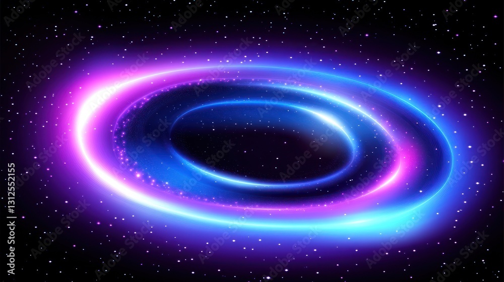 Cosmic Nebula: Glowing Rings in the Dark Universe Cosmic Nebula: Glowing Rings in the Dark Universe