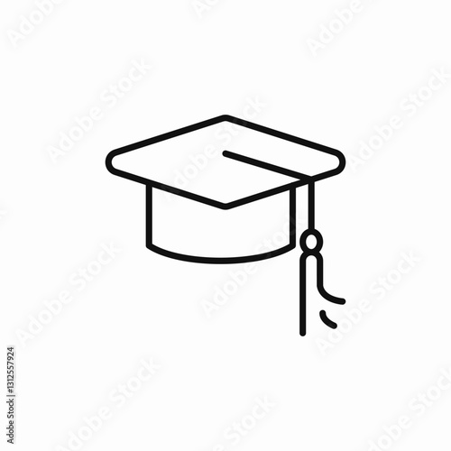 university platform icon sign vector