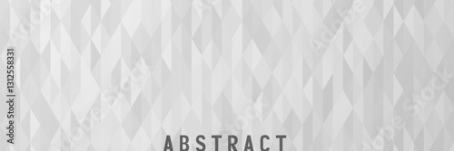Geometric grey triangle pattern background