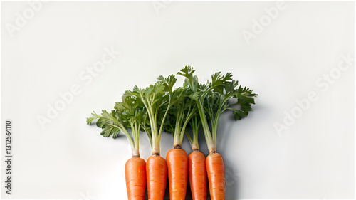 carrots on a wooden table