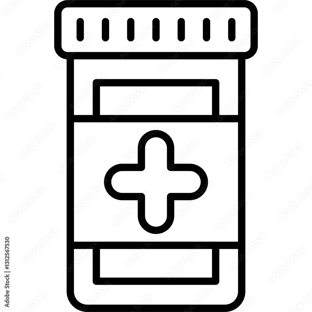 Obraz premium Medicine Icon Vector Element