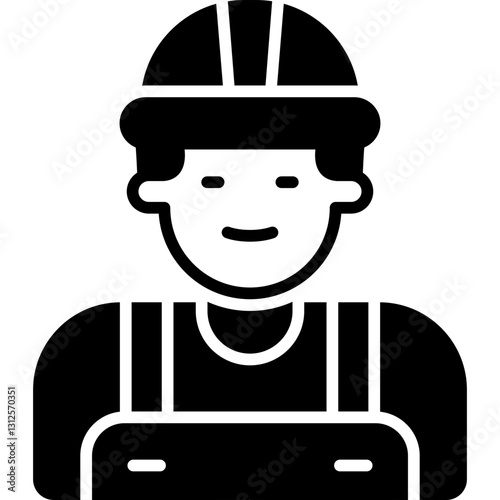 Builder Icon Vector Element